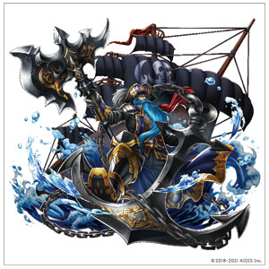 ラストクラウディア アクリルアート 51 青髭のドーラ