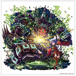 ラストクラウディア アクリルアート 52 クレアとダルギオン