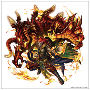 ラストクラウディア アクリルアート 56 武神ロメル