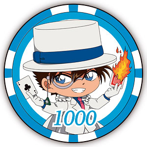 名探偵コナン カジノチップ風コイン5枚セット 怪盗キッド