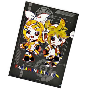 ピアプロキャラクター A4クリアファイル 鏡音リン＆鏡音レン