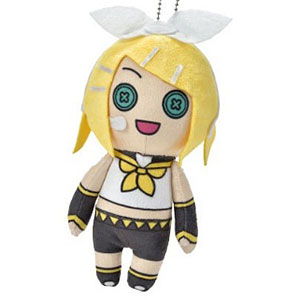 ピアプロキャラクター ぬいぐるみキーホルダー 鏡音リン