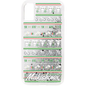 弱虫ペダル GLORY LINE 巻島裕介 モチーフ柄 グリッターiPhoneケース(6/6s/7/8/SE(第2世代))