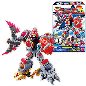 ミニプラ キュータマ合体シリーズ02 宇宙戦隊キュウレンジャー キュウレンオー2 全6種セット