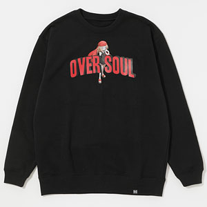 SHAMAN KING OVER SOUL CREW NECK SWT RED(恐山アンナ) L