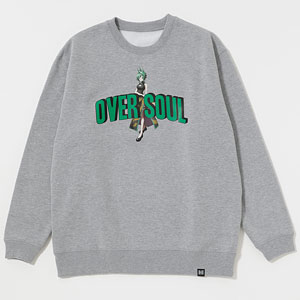 SHAMAN KING OVER SOUL CREW NECK SWT GRN(道潤) M