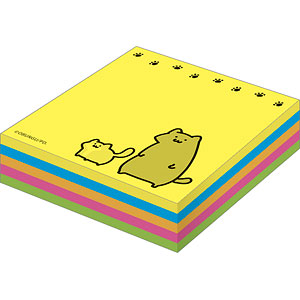 お文具といっしょ 付箋 C：猫さん