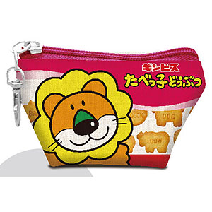 イヤフォンポーチ たべっ子どうぶつ01 らいおん