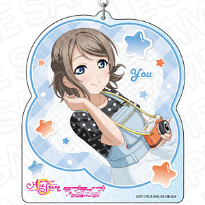 ラブライブ！スクールアイドルフェスティバル ALL STARS デカキーホルダー 渡辺曜 パーティー vol.5
