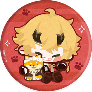 原神 ふかふか缶バッジ 「渡来介者」 トーマ