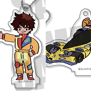 サイバーフォーミュラ プレイピー アクリルスタンドキーホルダー