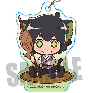 ごちきゃらアクリルキーホルダー 羅小黒戦記 シャオヘイA(白)[ベル