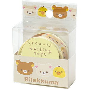 SE53201 リラックマ ダイカットマスキングテープ