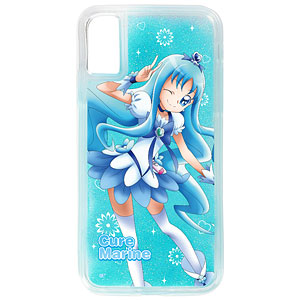 ハートキャッチプリキュア！ 描き下ろしイラスト キュアマリン グリッターiPhoneケース(11)