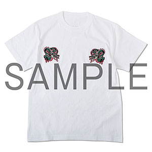 東京リベンジャーズ 「東卍亞仁魔流」Tシャツ 龍宮寺堅 ホワイト XL