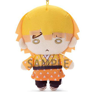 新品　廃盤　鬼滅の刃 我妻善逸 にとたん ボールチェーン付ぬいぐるみ　タカラ 鬼滅の刃』可愛い「にとたん」デザインのボールチェーン付