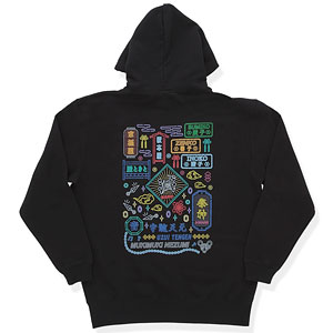 鬼滅の刃 ネオングラフィックパーカー 遊郭編 S