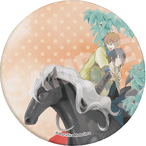 『マウリと竜』レザーバッジ 04 オルフェとキツネとキオ