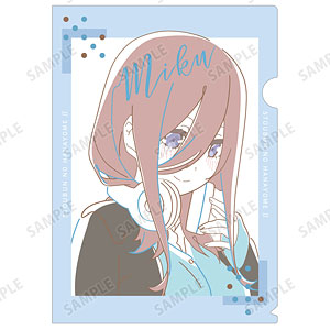 TVアニメ『五等分の花嫁∬』 中野三玖 lette-graph 第2弾 クリアファイル