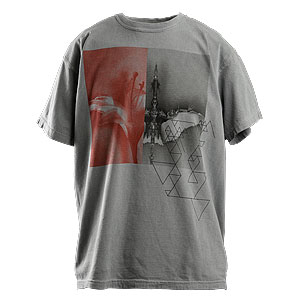 Horizon ART Tシャツ サンウイング グレー - L