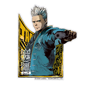 希少 デビルメイクライ ダンテ バージル B-SIDE LABEL ステッカー CAPCOM×B-SIDE LABELステッカー デビルメイクライ 20th ダンテ[B