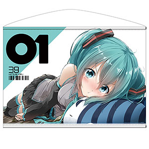 初音ミク 横型B2タペストリー ぺんたごん Ver.