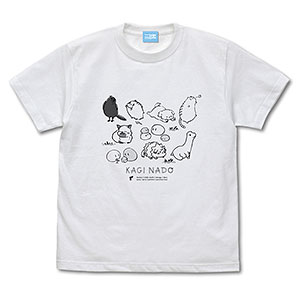 かぎなど マスコット Tシャツ/WHITE-L
