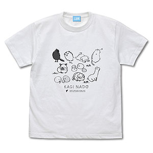かぎなど マスコット Tシャツ/WHITE-XL