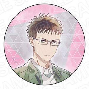 さんかく窓の外側は夜 カンバッジ PALE TONE series 三角康介