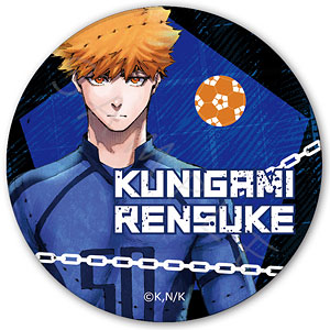 『ブルーロック』 レザーバッジ D (國神錬介)