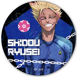 『ブルーロック』 レザーバッジ J (士道龍聖)