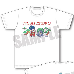 ↑↑↓↓←→←→BA 35周年 Tシャツ(れとぽぷ) ゴエモン 黒L