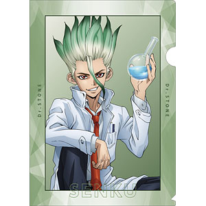 Dr.STONE 描き下ろしイラスト 石神千空 石化前ver. クリアファイル