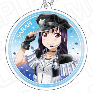 ラブライブ！サンシャイン！！ リフレクションキーホルダー 鹿角聖良 Believe again ver