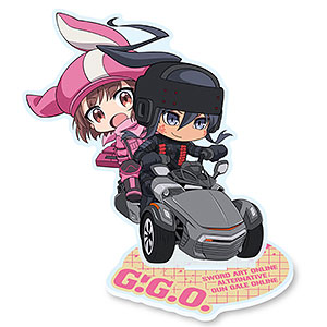 ソードアート・オンライン オルタナティブ GGO きゃらいど レン＆ピトフーイonトライクアクリルスタンド