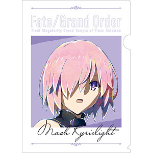 Fate/Grand Order -終局特異点 冠位時間神殿ソロモン- マシュ・キリエライト Ani-Art クリアファイル