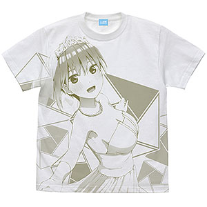 映画「五等分の花嫁」 中野一花 オールプリントTシャツ ウェディングドレスVer./WHITE-XL