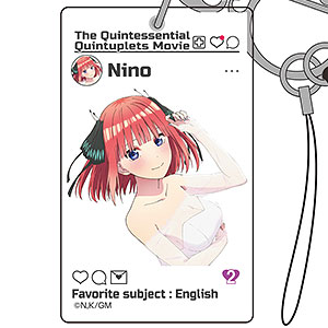 映画「五等分の花嫁」 缶バッジ デザイン23(中野二乃/K)（再販