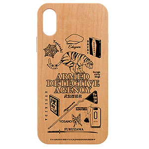 文豪ストレイドッグス 武装探偵社 Ani-Sketch ウッドiPhoneケース(XR)