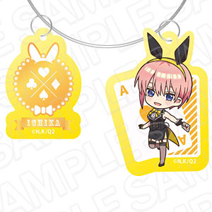 TVアニメ「五等分の花嫁∬」 ワイヤーキーホルダー 一花 カジノ ver.