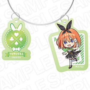 TVアニメ「五等分の花嫁∬」 ワイヤーキーホルダー 四葉 カジノ ver.