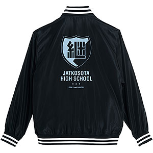 ガールズ＆パンツァー 最終章 継続高校校章 スタジアムジャンパー ユニセックス L