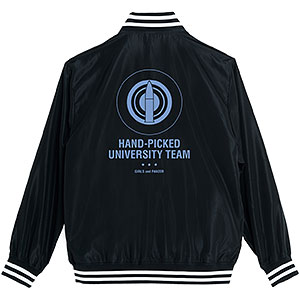 ガールズ＆パンツァー 最終章 大学選抜チーム校章 スタジアムジャンパー ユニセックス XL