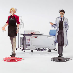 『殺彼-サツカレ-』アクセサリースタンド(浩太郎＆薫)