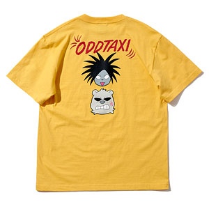 オッドタクシー イラストTシャツ＆ステッカーセット ヤノ＆関口 バナナイエロー M