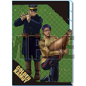 クリアファイル3ポケット 楽器ver. ゴールデンカムイ B(月島軍曹＆鯉登少尉)
