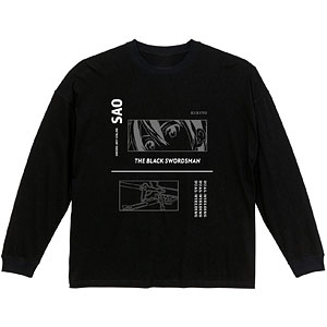 ソードアート・オンライン キリト BIGシルエットロングTシャツ ユニセックス S