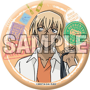 名探偵コナン ゼロの日常 ちょいデカ缶バッジ(安室とハロ)[読売テレビ