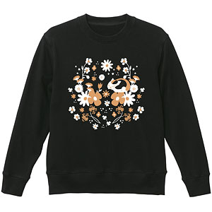 夏目友人帳 ニャンコ先生 トレーナー 橙 メンズ S