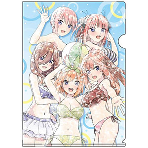 映画 五等分の花嫁 こもれびアート A4クリアファイル 集合B[GRANUP 